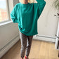Bradford Summer Sweatshirt - Loud Teal