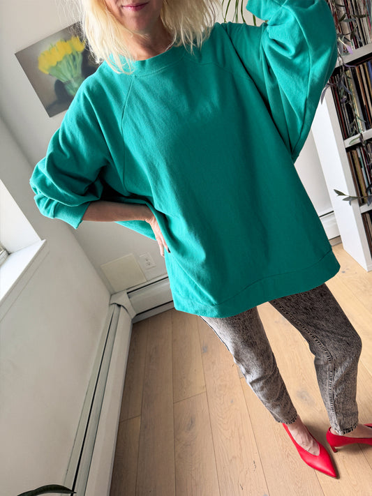 Bradford Summer Sweatshirt - Loud Teal