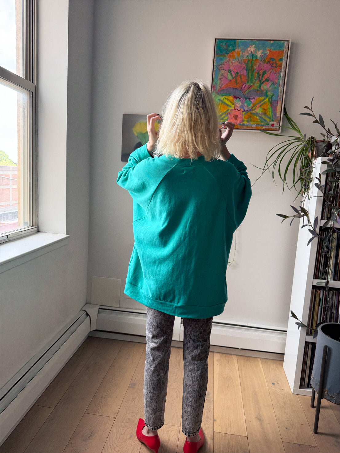 Bradford Summer Sweatshirt - Loud Teal