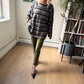 Bradford – Grey Wicked Stripe sweatshirt, front view