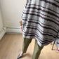 Bradford – Grey Wicked Stripe sweatshirt, sleeve and knit texture detail
