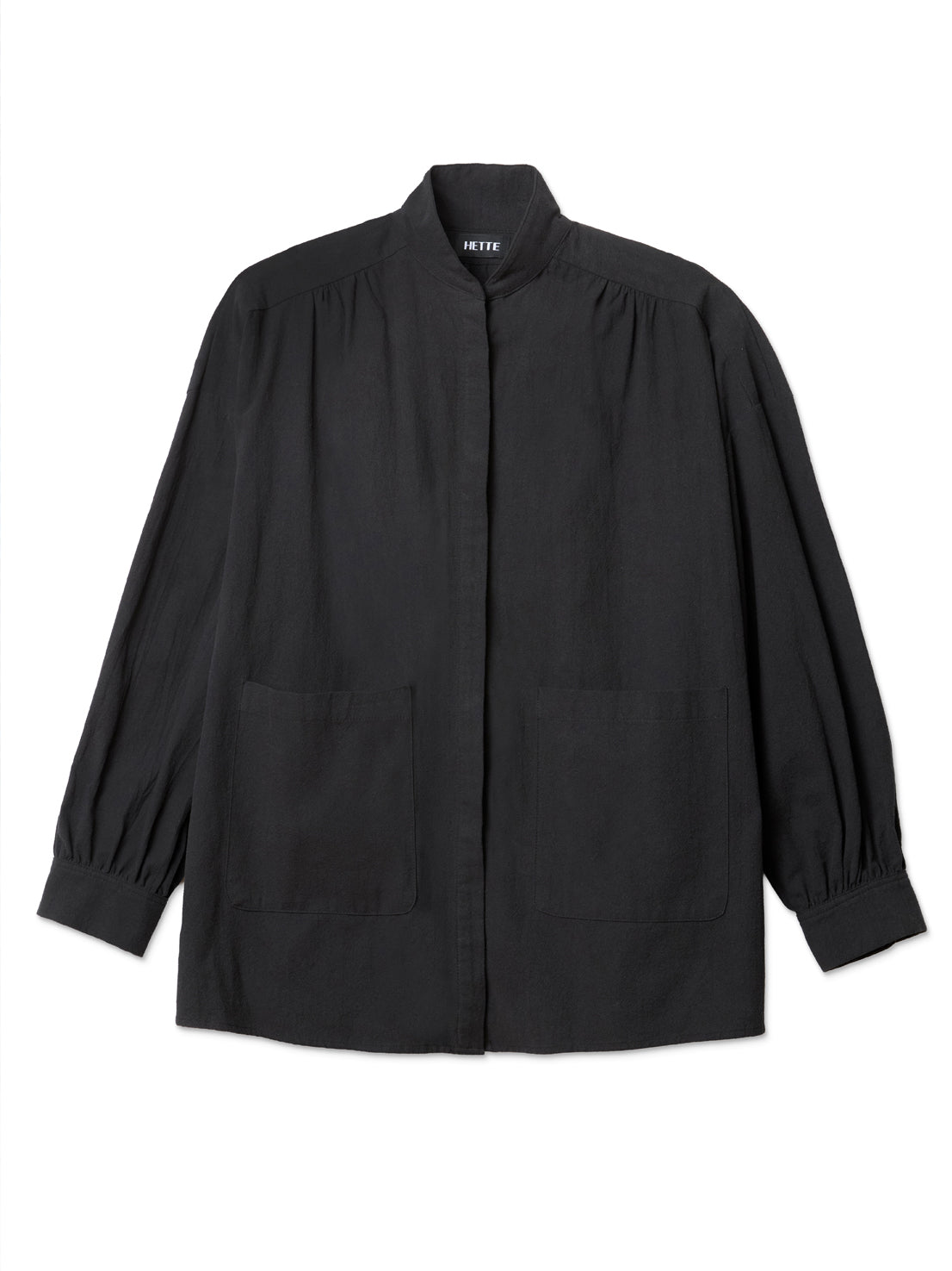 Riley Jacket Top - Black