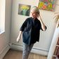 Riley Jacket Top - Black