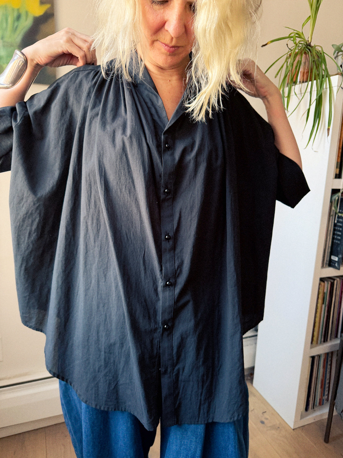 Wylie Button Down - Black