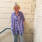 Wylie Button Down Shirt - Cornflower Blue Plaid