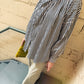 Wylie Button Down Shirt - BW Stripe